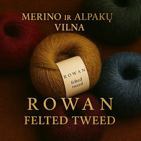 ROWAN Felted Tweed - 🧶kaSiulai.lt