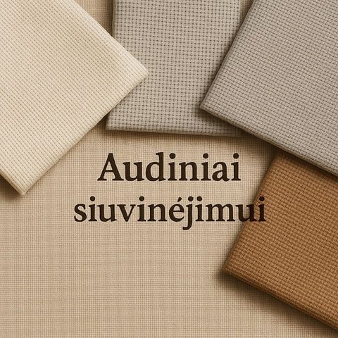 Siuvinėjimo audiniai - kaSiulai.lt