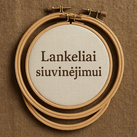Siuvinėjimo lankeliai