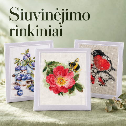 Siuvinėjimo rinkiniai kategorijos baneris