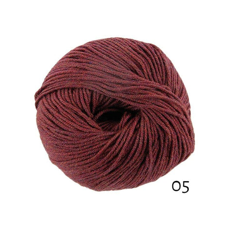 Spalva 005: DMC WOOLY 100% Merino Vilna - itin švelnūs vilnoniai siūlai