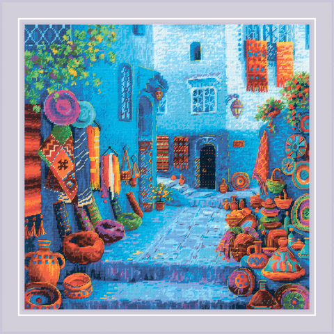 Colors of Morocco siuvinėjimo rinkinys RIOLIS 2308, 40x40 cm
