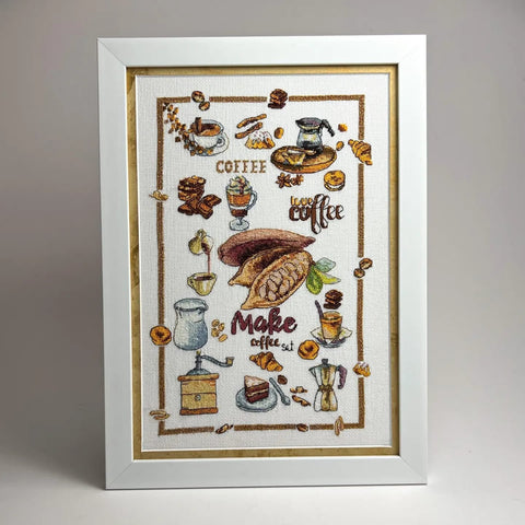 Charivna Mit siuvinėjimo rinkinys „Gardžios istorijos“ — Aida 18, 20×30 cm