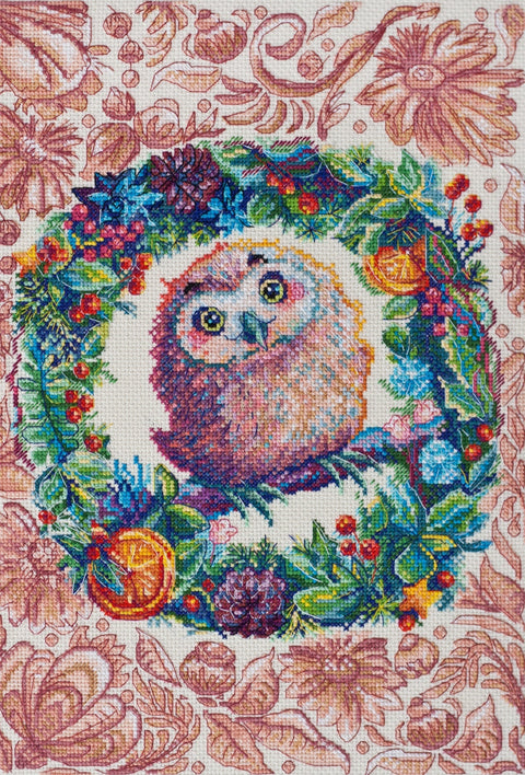 Abris Art kryželių rinkinys "Saldžios uogos" — 14 ct, 25×35 cm