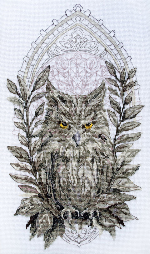 Abris Art kryželių rinkinys „Pasaka nakčiai“ 14 ct, 17 spalvų, 30×44 cm