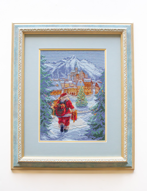 Siuvinėjimo kryželiu rinkinys „Magiška naktis“ 21 x 30 cm