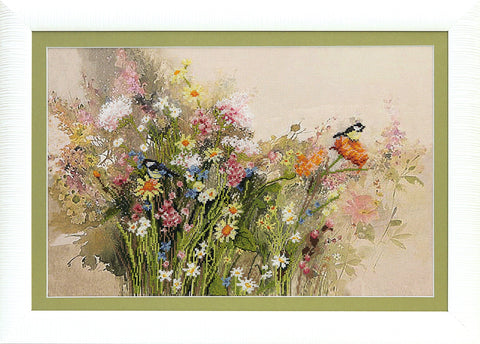 Charivna Mit dalinis kryželių rinkinys „Užlietas laukas“, 39×25,5 cm