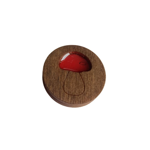 Adatų magnetinis laikiklis „Grybas“ iš epoksidinės dervos KF059/100 - kaSiulai.lt
