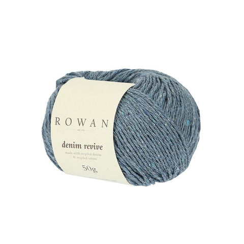 Airforce Nr.: 212 - ROWAN DENIM REVIVE siūlai. (95 % medvilnė) - kaSiulai.lt