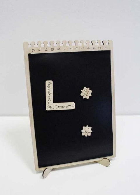 Aukštos kokybės siuvinėjimo rinkinys su magnetine planšete 29×20,5 cm (4 mm fanera) - kaSiulai.lt
