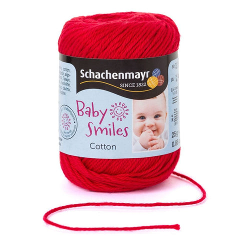 BABY SMILES - Raudona - 25 g, (10 vnt. pakuotė) - kaSiulai.lt