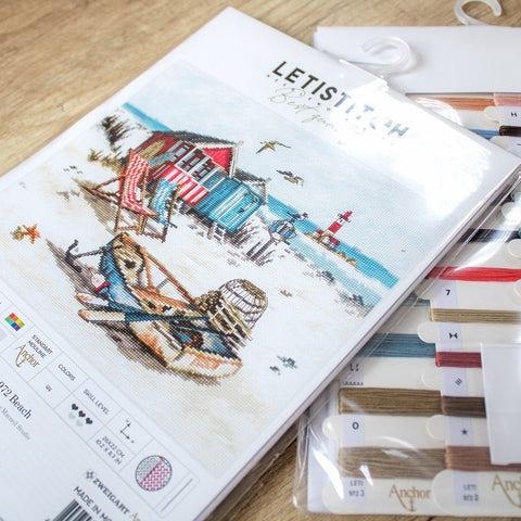 Beach SLETI972 — siuvinėjimo kryželiu komplektas LetiStitch - kaSiulai.lt