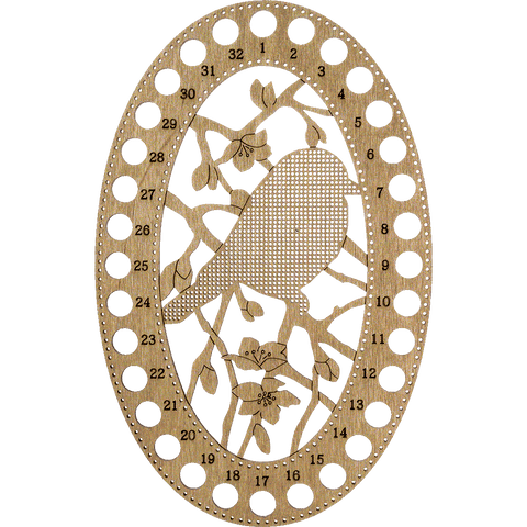 Wonderland Crafts – perforuotas medinis siuvinėjimui kryželiu rinkinys 13×20 cm (be siūlų)