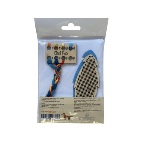 Blue Feather dekoratyvinė mėlyna plunksna KF022/45 - 2 - kaSiulai.lt