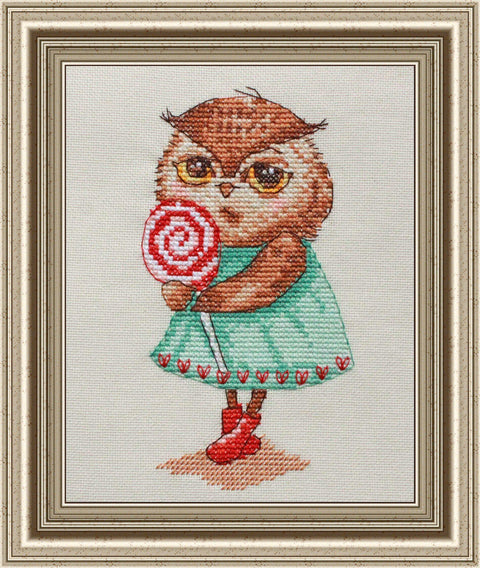 NeoCraft "Saldainis" siuvinėjimo rinkinys kryželiu, Zweigart audinys, 8×15 cm