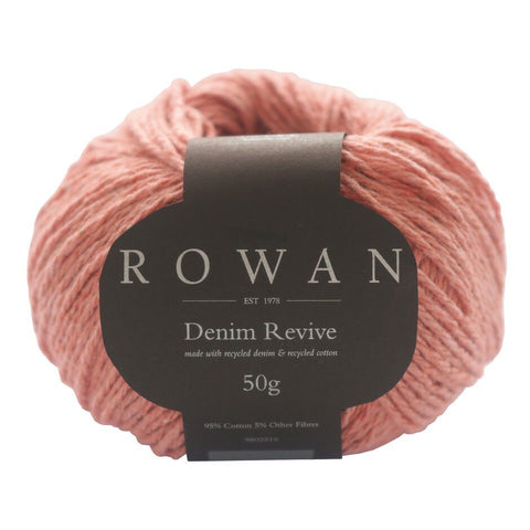 Coral Nr.: 220 - ROWAN DENIM REVIVE siūlai. (95 % medvilnė) - kaSiulai.lt