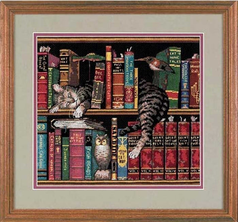 Dimensions siuvinėjimo komplektas „Raštingas Frederikas“ (35048), 30×28 cm - kaSiulai.lt