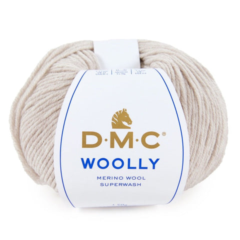 Spalva 011: DMC WOOLY 100% Merino Vilna - itin švelnūs vilnoniai siūlai