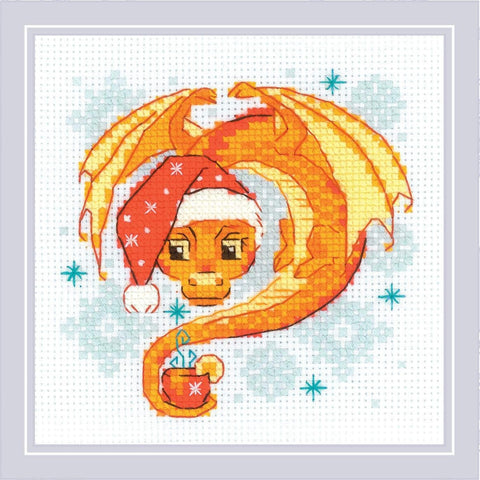 Dragon Tea Time. RIOLIS rinkinys siuvinėjimui kryželiu Nr.: 2141 - kaSiulai.lt
