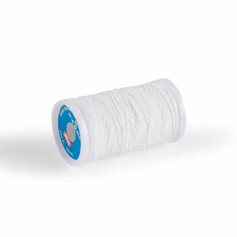 Elastinis siuvimo siūlas, Baltas, 0.5 mm*20 m - kaSiulai.lt