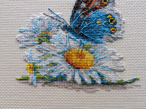 RIOLIS siuvinėjimo rinkinys „Fragile Beauty“ Nr. 2220 — 15×15 cm, 14 spalvų, Zweigart 18ct AIDA