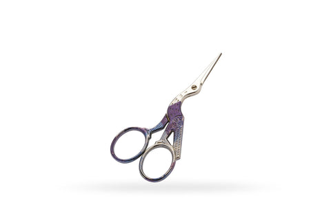 GANDRAS siuvinėjimo žirklės, marga violetinė, 9 cm - kaSiulai.lt