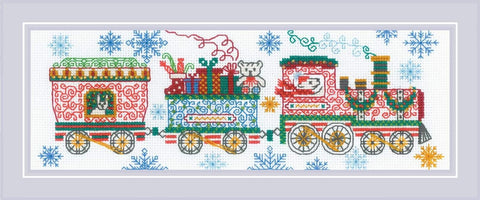 Holiday Train. RIOLIS rinkinys siuvinėjimui kryželiu Nr.: 2156 - kaSiulai.lt