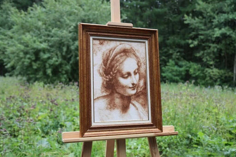 Klasikinis kryželiu siuvinėjimo komplektas „Madonos atvaizdas“ - kaSiulai.lt