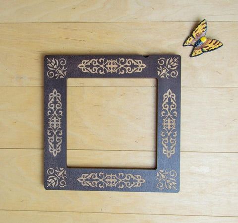 Kvadratinis magnetinis siuvinėjimo rėmas 21×21 cm, 6 mm — tvirtas ir patogus - kaSiulai.lt