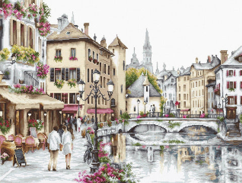 Lake Annecy SB2384 — siuvinėjimo kryželiu komplektas - kaSiulai.lt