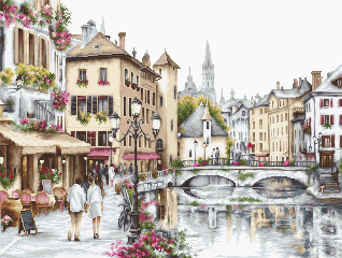 Lake Annecy SB2384 — siuvinėjimo kryželiu komplektas - kaSiulai.lt