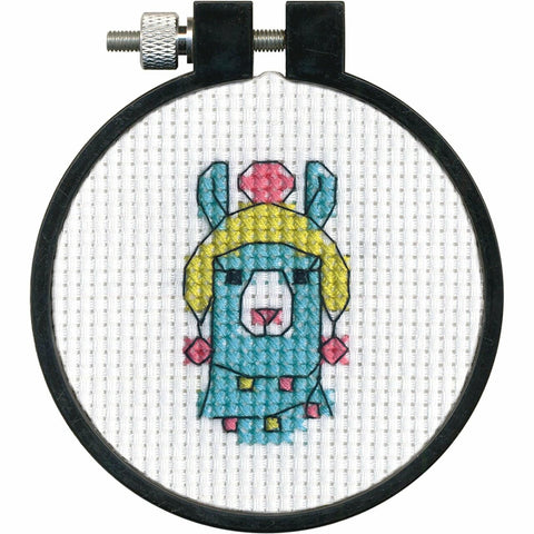 Lama (7.6 cm) - DIMENSIONS siuvinėjimo kryželiu rinkinys - kaSiulai.lt