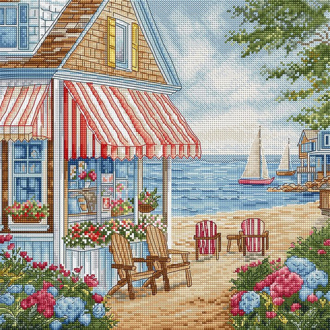 Letistitch siuvinėjimo komplektas „Saulėta diena“, 26×26 cm - kaSiulai.lt