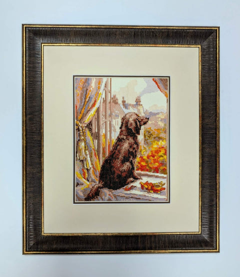 RIOLIS siuvinėjimo rinkinys „Let's go for a walk!“ Nr.2256 — 18×24 cm, 19 spalvų