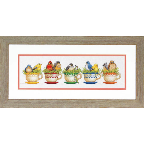 Lizdeliai (48.26 x 15.24 cm) - DIMENSIONS siuvinėjimo kryželiu rinkinys - kaSiulai.lt