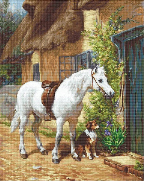 Luca-S siuvinėjimo rinkinys By the Cottage SB572 34x42.5cm - kaSiulai.lt
