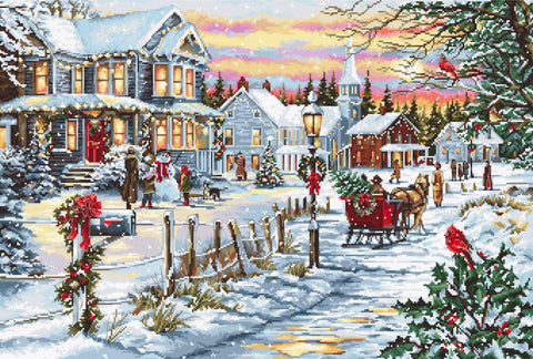 Luca-S siuvinėjimo rinkinys Christmas Eve SB595 48x32.5cm - kaSiulai.lt
