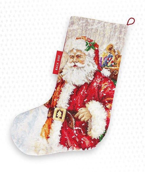 Luca-S siuvinėjimo rinkinys Christmas Stocking SPM1230 37x24,5cm - kaSiulai.lt