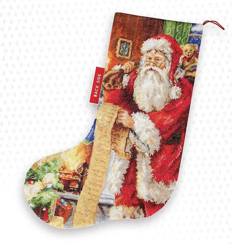 Luca-S siuvinėjimo rinkinys Christmas Stocking SPM1232 37x24,5cm - kaSiulai.lt