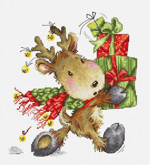 Luca-S siuvinėjimo rinkinys Fawn SB1120 18.5x20.5 cm - kaSiulai.lt