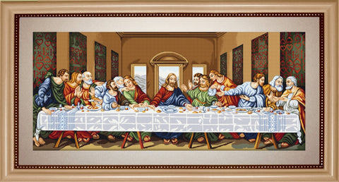 Luca-S siuvinėjimo rinkinys The Last Supper SB407 130x56cm - kaSiulai.lt