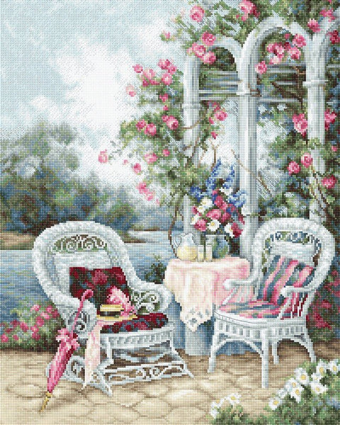 Luca-S siuvinėjimo rinkinys Victorian Memories SB2378 28.5x35.5cm - kaSiulai.lt