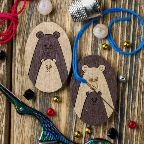 Magnetinis dvipusis adatų laikiklis siuvinėjimui ir kryželiui su neodimio magnetais, 3,5 cm