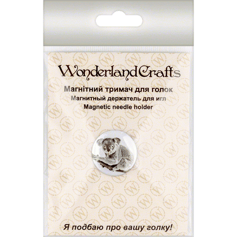 Wonderland Crafts neodimio magnetinis adatų laikiklis siuvinėjimui 2,5×2,5 cm