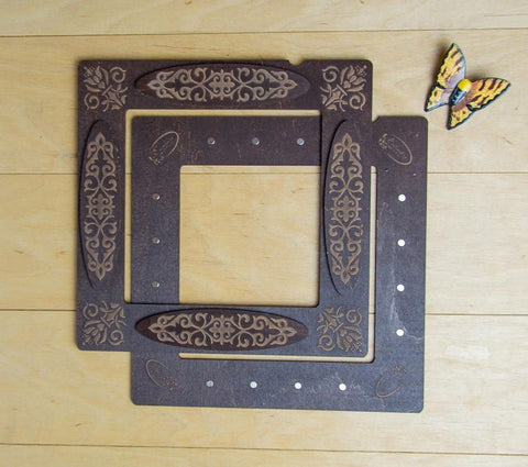 Magnetinis siuvinėjimo rėmelis 21×21 cm, 3 mm — stabilus ir patogus rankdarbiams - kaSiulai.lt