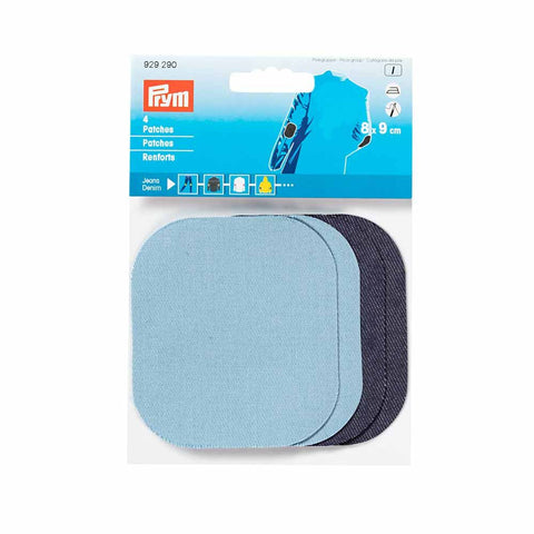 Medvilnės medžiaga alkūnėms ir keliams 8 cm*9 cm, 4 vnt. - kaSiulai.lt