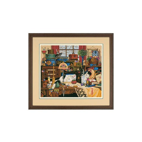 Megės netvarka (36 x 30 cm) - DIMENSIONS siuvinėjimo kryželiu rinkinys - kaSiulai.lt