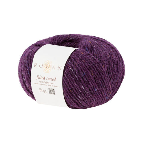 Mėlynė Nr.: 151 - ROWAN FELTED TWEED siūlai. (Merino ir alpakos vilna) - kaSiulai.lt