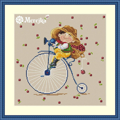 Merejka Cherry SK38 siuvinėjimo komplektas 21×21 (24 spalvos) - kaSiulai.lt