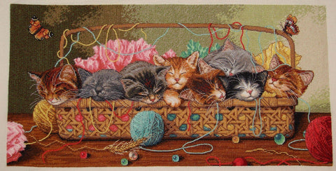 Miegas (46 x 23 cm) - DIMENSIONS siuvinėjimo kryželiu rinkinys - kaSiulai.lt